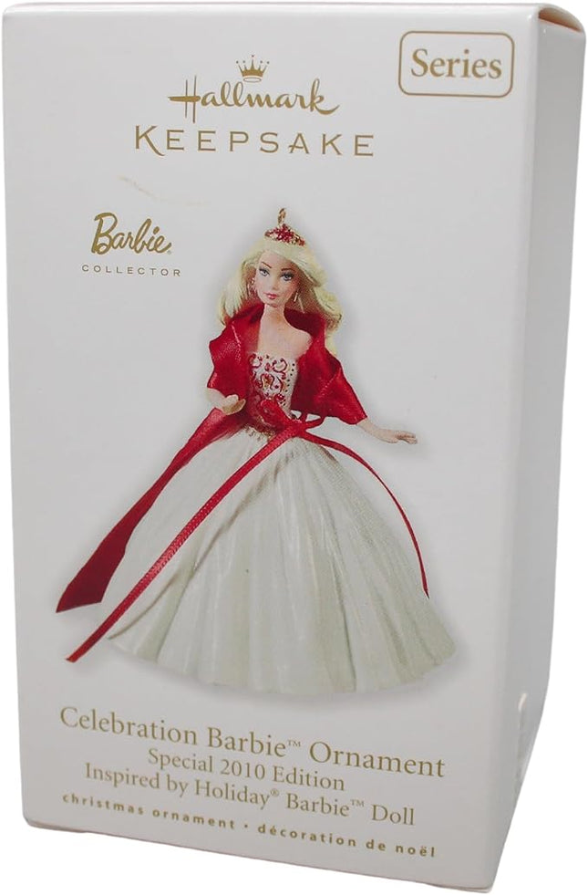 Barbie Celebration Barbie Ornament 2010 Edition by Hallmark