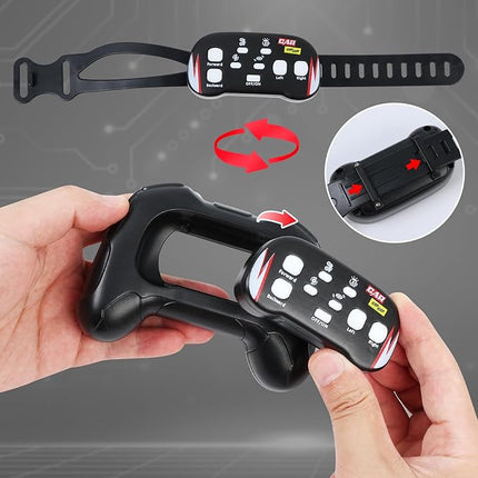 Waterproof Monster Truck Gesture RC Car, 4WD Amphibious Hand Controlled Remote Control Toy for Kids, All-Terrain Off-Road Vehicle for Boys Ages 6-7 8 9 10 11 12 Year Old, Present