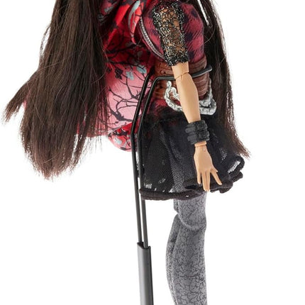 Plymor DSP-5125B Black Adjustable Doll Stand, fits 10, 11, and 12 inch Slim Waist Dolls, Waist is 1.125" - 1.5" wide, 3.25" - 4" around, Pack of 24