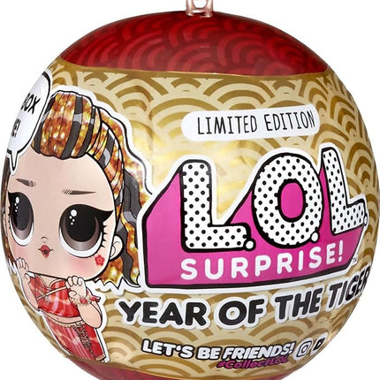 L.O.L. Surprise! Year of The Tiger Doll Good Wishes Baby with 8 Surprises, Lunar New Year Doll, Accessories, Limited Edition Doll