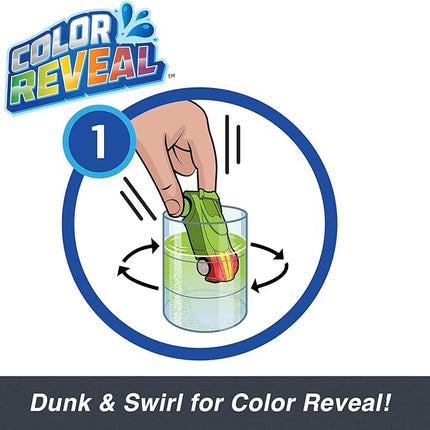 Hot Wheels Cars, Set of 2 Color Reveal Vehicles in 1:64 Scale with Surprise Initial Reveal & Repeat Color-Change Feature in Very Warm & ICY Cold Water (Styles May Vary)