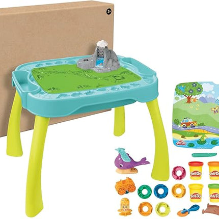 Play-Doh All-in-One Creativity Starter Station Activity Table, Preschool Toys for 3 Year Old Boys & Girls & Up, Starter Sets