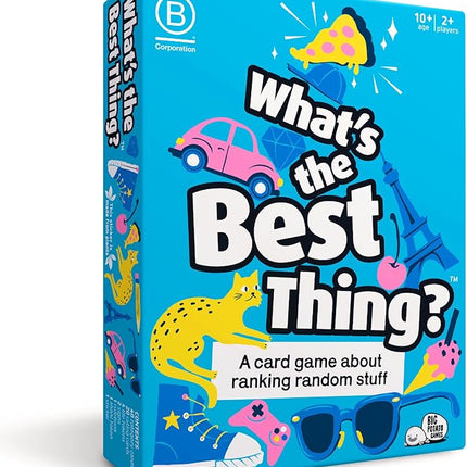 What's The Best Thing Hilarious Ranking Board Game for Teens and Adults, Perfect for Birthday Parties and Game Nights