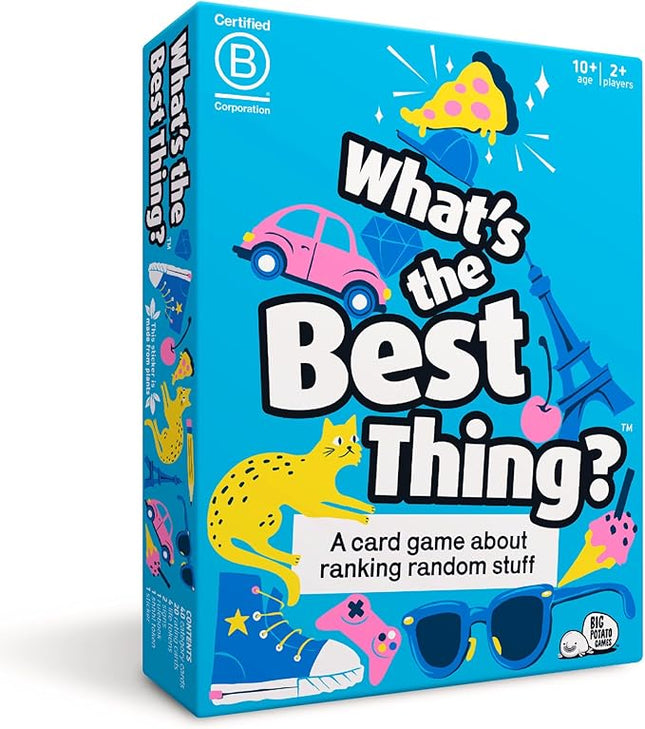 What's The Best Thing Hilarious Ranking Board Game for Teens and Adults, Perfect for Birthday Parties and Game Nights