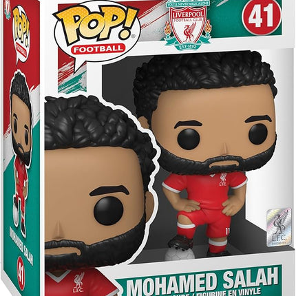 Funko POP Football: Liverpool - Mohamed Salah, Multicolor