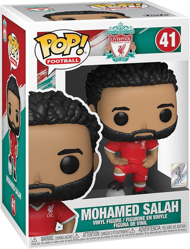 Funko POP Football: Liverpool - Mohamed Salah, Multicolor