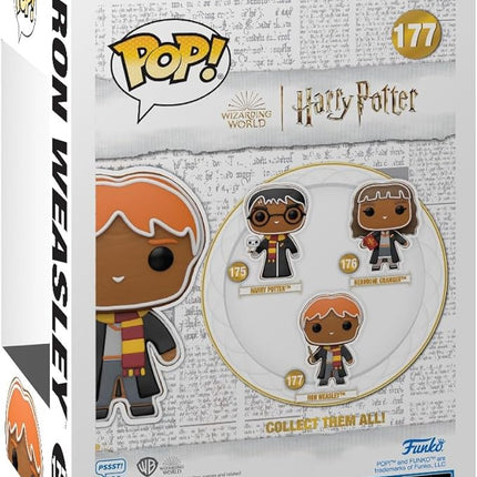 Funko POP Harry Potter: Gingerbread – Ron Weasley - Collectable Vinyl Figure - Gift Idea - Official Merchandise - for Kids & Adults - Movies Fans - Model Figure for Collectors and Display
