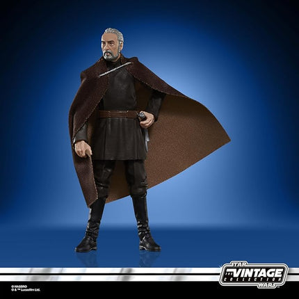 STAR WARS The Vintage Collection Count Dooku, Attack of The Clones 3.75 Inch Collectible Action Figure