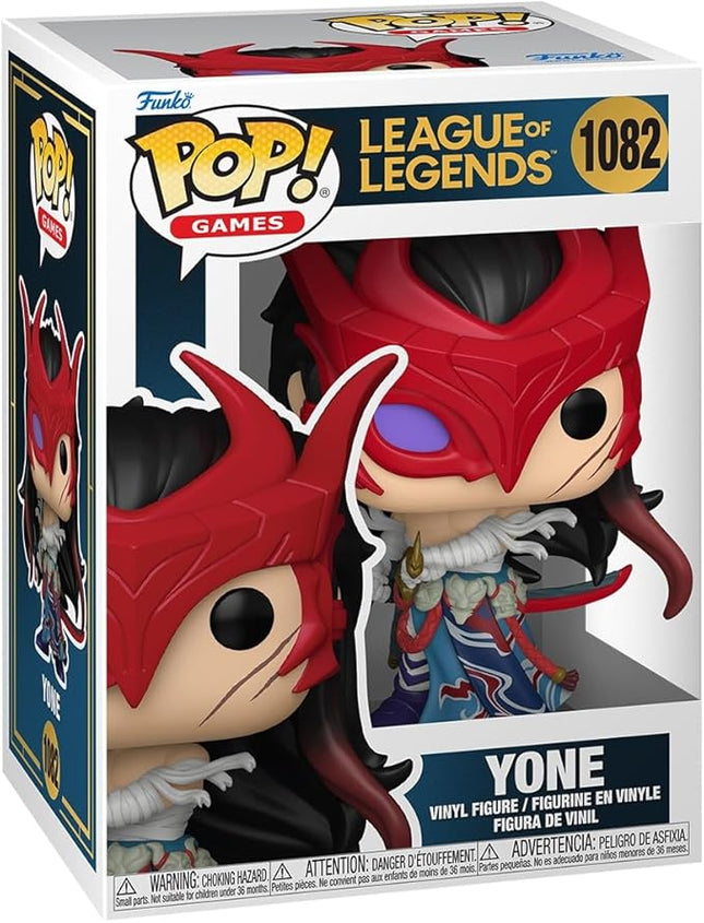 Funko Pop! Games: League of Legends - Yone - Collectable Vinyl Figure - Gift Idea - Official Merchandise - Toys for Kids & Adults - Video Game Fans