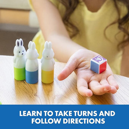 Educational Insights Bunny Hop: Memory & Color Recognition Preschool & Toddler Game, 2-4 Players, Easter Basket Stuffers for Kids, Gift for Kids Ages 4+