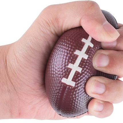 Super Z Outlet Mini Foam Sports Balls for Kids Adults Mini Baseball Football Basketball Soccer Stress Bulk Toy Game Party Decoration Relaxable (Assorted) - Pack of 12