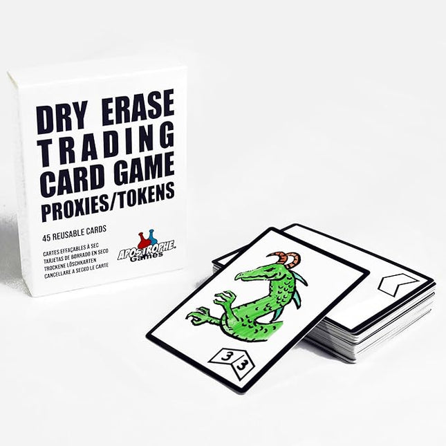 Apostrophe Games Dry Erase MTG Tokens Set of 40 Cards – Reusable Proxies/Tokens for Trading Card Games - Stocking Stuffer