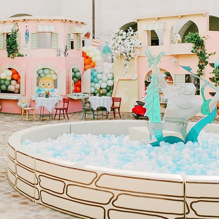 GOGOSO Ball Pit Balls for Toddlers Kids Plastic Balls for Ball-Pit Playpen Pool Baby Play Pastel BPA-Free Non Toxic Play Pastel Crush Proof Bal 50 100 200 500 1000 Count