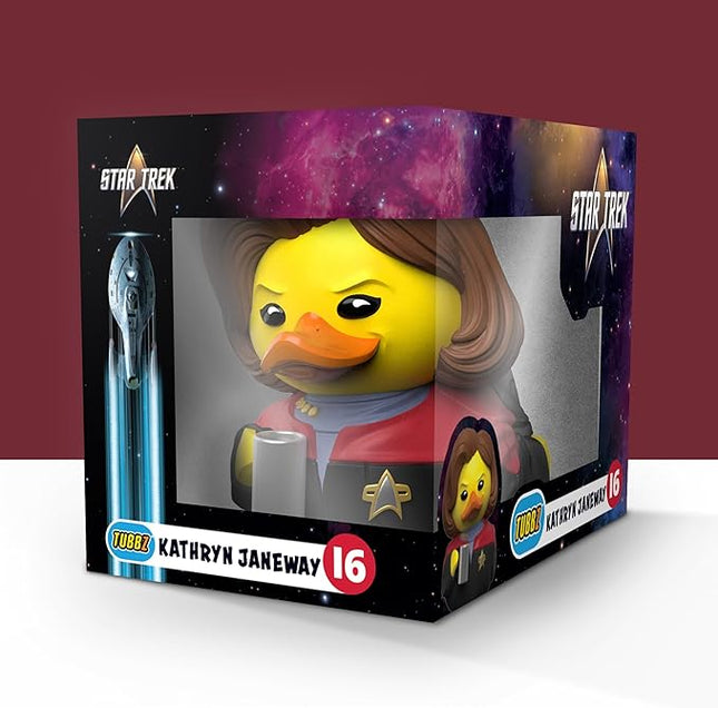 TUBBZ Boxed Edition Kathryn Janeway Collectible Vinyl Rubber Duck Figure - Official Star Trek Merchandise - TV, Movies & Video Games
