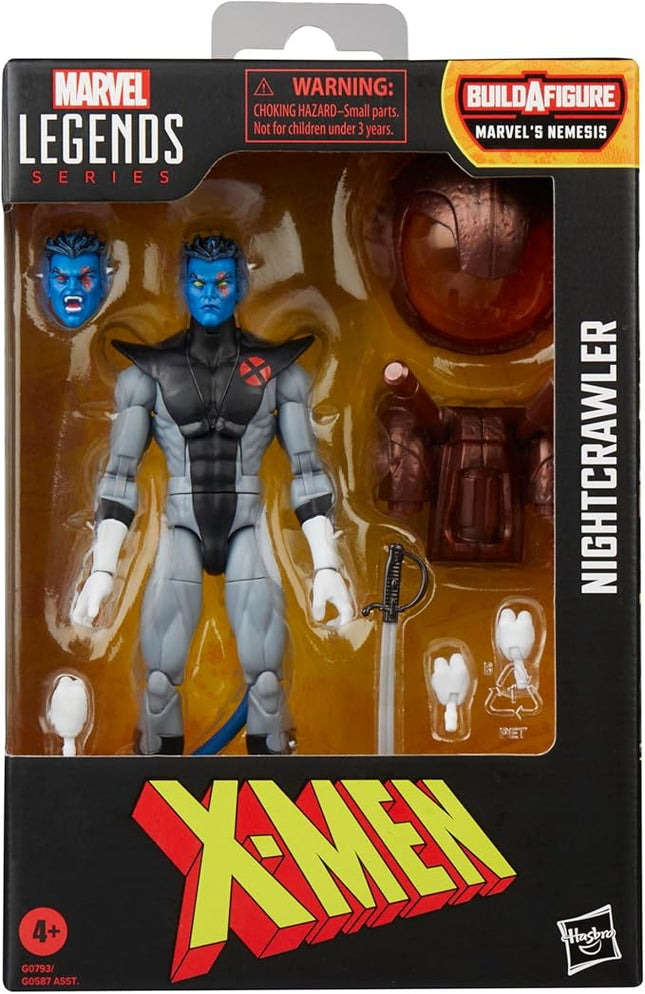 Marvel Legends Series Nightcrawler, X-Men Comics Collectible 6-Inch Scale Action Figure