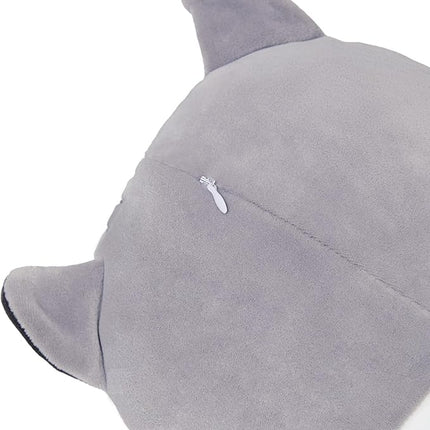 Long Plush Toy Cat Pillow Cute Plush Cat Toy Doll Stuffed Animal Cat Hugging Pillow for Sleeping Gift for Kids and Girls(Gray,50cm/19.6in)