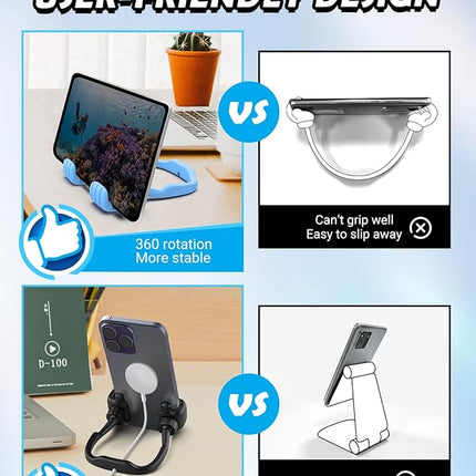 Stocking Stuffers for Teens Boys Mens Adults Gifts for Christmas: Thumbs Up Lazy Phone Stand Cell Phone Holder Funny Gifts for Kids Girls Teenage Women Wife Cool Gadgets White Elephant Stuff Ideas