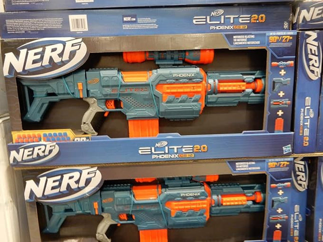 NERF CS-10 Phoenix Elite 2.0 Motorized Foam Dark Blaster