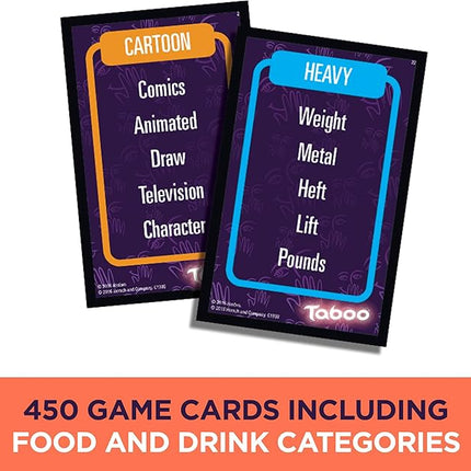 Hasbro Gaming Taboo Party Board Game with Buzzer for Kids Ages 13 and Up (Amazon Exclusive)