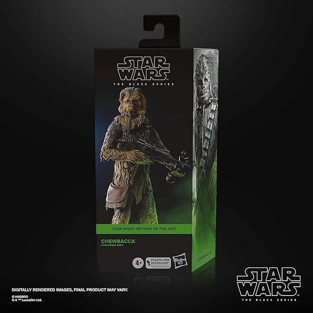 STAR WARS The Black Series Chewbacca, Return of The Jedi 6-Inch Action Figures, Ages 4 and Up