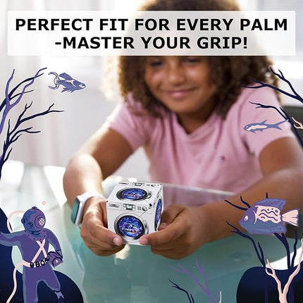 SHASHIBO Shape Shifting Box - Award-Winning Fidget Toy w/ 36 Rare Earth Magnets - Fidget Cube Transforms Into Over 70 Shapes, Sensory Toy Gift for Kids, Teens, and Adults (Dryer Portal)