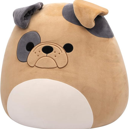 Squishmallows Original 20-Inch Loafer Brown Bulldog - Official Jazwares Plush (Jumbo)