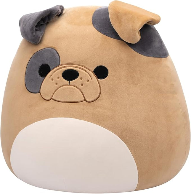 Squishmallows Original 20-Inch Loafer Brown Bulldog - Official Jazwares Plush (Jumbo)
