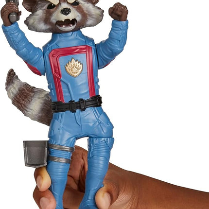 Marvel Studios’ Guardians of The Galaxy Vol. 3 Rocket Action Figure, Super Hero Toys for Kids Ages 4 and Up, 8-Inch-Scale Action Figure