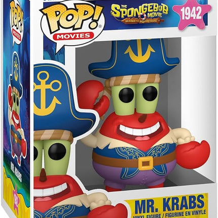 Funko Pop! Movies: The Spongebob Movie - Mr. Krabs - Collectable Vinyl Figure - Gift Idea - Official Merchandise - Toys for Kids & Adults - Cartoon Fans - Model Figure for Collectors
