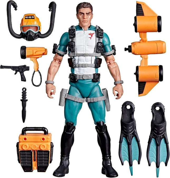 G.I. Joe Classified Series #179, Wet-Suit, Collectible 6-Inch Action Figure with 8 Accessories