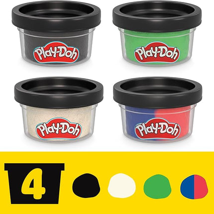 Play-Doh Star Wars Squish & Slice Lightsabers Playset, Bendy 4 Inch Luke Skywalker & Darth Vader Action Figures, Imagination Toys for 4 Year Old Boys & Girls & Up