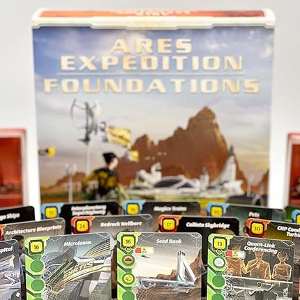 Terraforming Mars Ares Expedition: Foundations by Stronghold Games, Strategy Expansion Board Game
