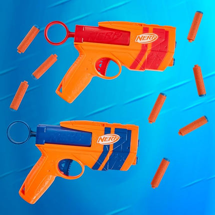 Nerf N Series Duo Pack, Includes 2 Ward Blasters, 12 N1 Darts Compatible Only with Nerf N Series Blasters, Kids Outdoor Games, Ages 8+