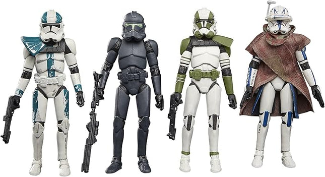 STAR WARS The Vintage Collection The Bad Batch Special 4-Pack, 3.75-inch-Scale Action Figures, Toys for Kids Ages 4 and Up (Amazon Exclusive)