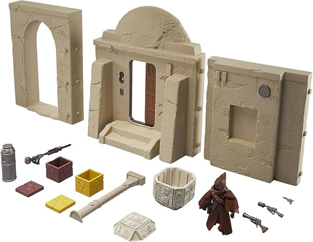STAR WARS The Vintage Collection Streets of Mos Eisley, A New Hope 3.75 Inch Collectible Action Figure Playset