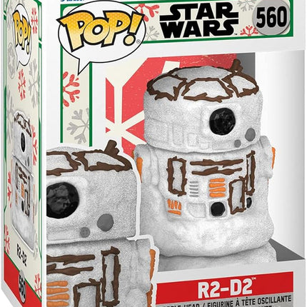 Funko Pop Star Wars Holiday: R2-D2 Snowman - Collectable Vinyl Figure - Gift Idea - Official Merchandise - Toys for Kids & Adults - Sci-Fi Fans - Model Figure for Collectors and Display
