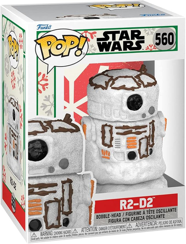 Funko Pop Star Wars Holiday: R2-D2 Snowman - Collectable Vinyl Figure - Gift Idea - Official Merchandise - Toys for Kids & Adults - Sci-Fi Fans - Model Figure for Collectors and Display