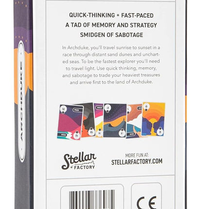 Stellar Factory Archduke: A Fast-paced Game of Strategy, Memory, and a Little bit of Sabotage