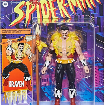Hasbro Figure Kraven Spiderman Marvel Comics 15cm