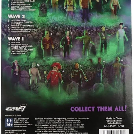 Super7 Universal Monsters Frankenstein - 3.75 in Scale Reaction Figure