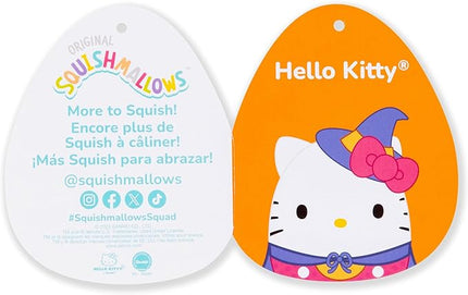 Squishmallows Original Sanrio 12in Halloween 2025 Hello Kitty – Official Jazwares Plush (Medium-Sized)