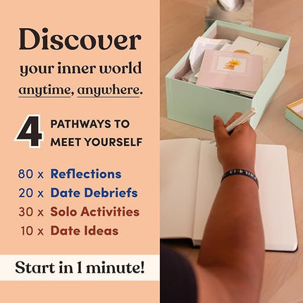 Loving is Human (Dating Edition) | 140 Conversation Cards to Help Deepen Romantic Relationships | Self-Reflections on Dating, Love & Early Relationships | Dating Card Game for 1+ Players