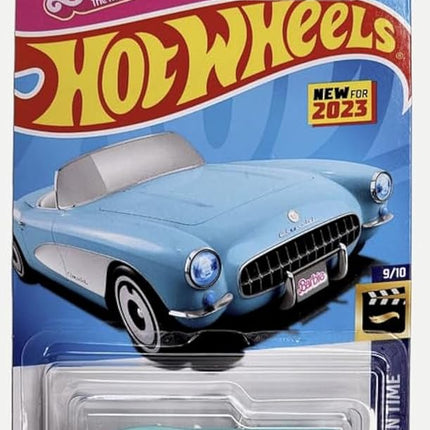 Hot Wheels 1956 Corvette, HW Screen Time 9/10 (Blue)