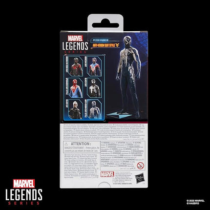 Marvel Legends Series Gamerverse Peter Parker Anti-Venom Suit Style, Spider-Man 2 Video Game-Inspired Collectible 6 Inch Action Figure