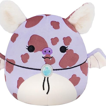 Squishmallows Original Jolene The Lavender Spotted Cowgirl Fruit Bat Multisize Combo Pack – Official Jazwares Plush (Amazon Exclusive)