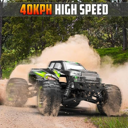 RACENT RC Truck 1:16 4x4 All Terrain RC Car 40KPH High Speed Remote Control Cars for Adults