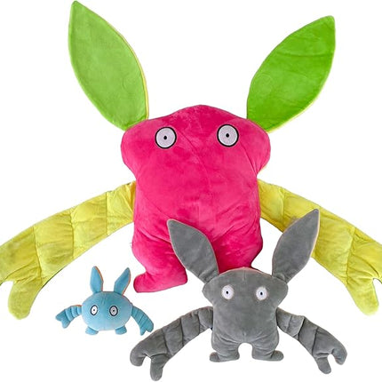 Bumpas 3 Pack Includes: Weighted Stuffed Pillow Animal with Surprise Bumpaloo & Thumper - Soft & Cuddly Plush for Comfort & Sensory Support