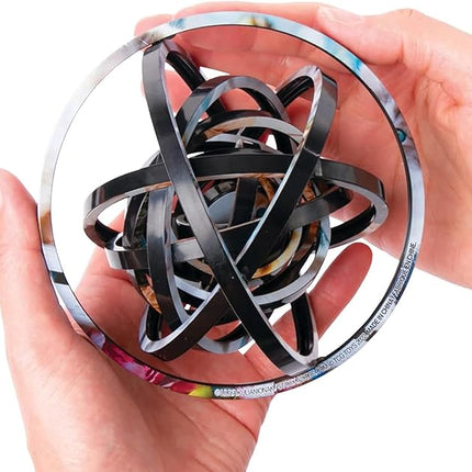 Spin Flip Puzzle: Sonic & Dr. Eggman, 3D Puzzle, Challenging, Fun, Interactive Brain Teaser for Kids and Adults, Fidget Toy for Decrompression, Easily Portable