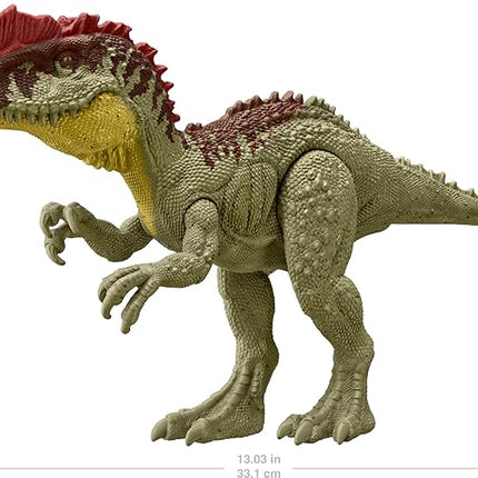 Mattel Jurassic World Large Dinosaur Figures Approx 12 in Tall Toy with Authentic Decoration & Realistic Sculpting, Gift for Kids Ages 3 Years & Older