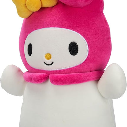 Squishmallows Original Sanrio 10-Inch My Melody HugMees - Medium-Sized Ultrasoft Official Jazwares Plush